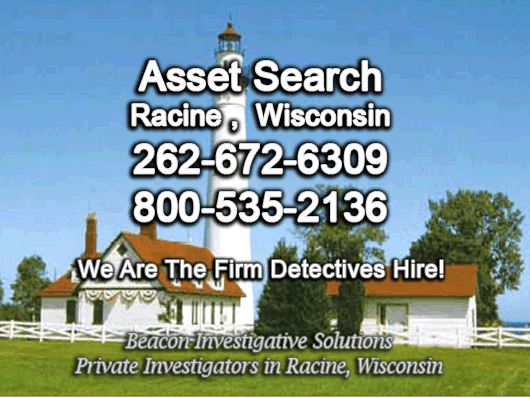 Racine Wisconsin Asset Search