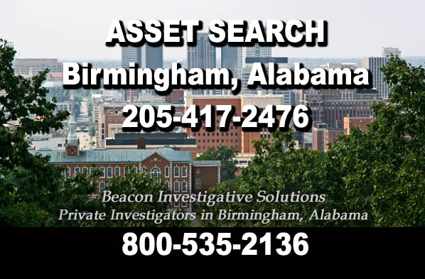 Birmingham Alabama Asset Search