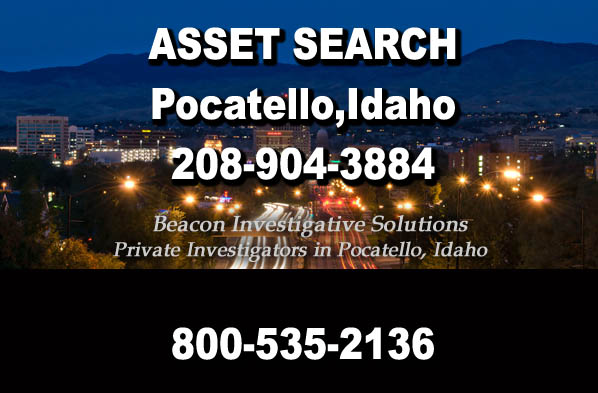 Pocatello Idaho Asset Search