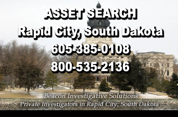 Rapid City South Dakota Asset Search
