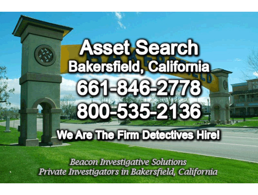 Bakersfield California Asset Search