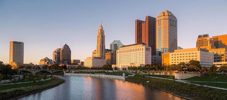 Columbus Ohio skyline
