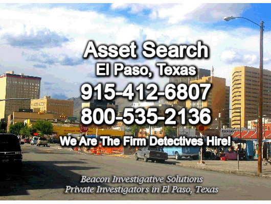 El Paso Texas Asset Search