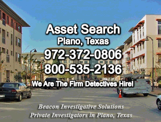 Plano Texas Asset Search
